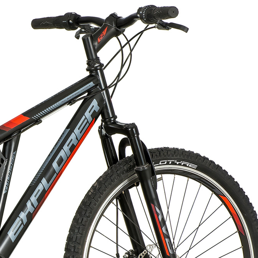 Bicikl Explorer Thunder full suspension 26" crno crveni