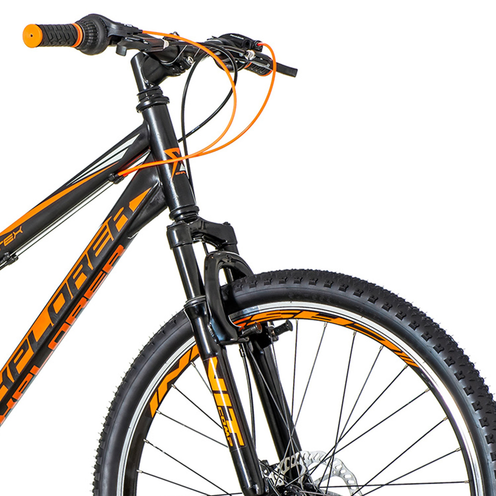 Explorer vortex mtb bicikla crno narandžasta-vor261am