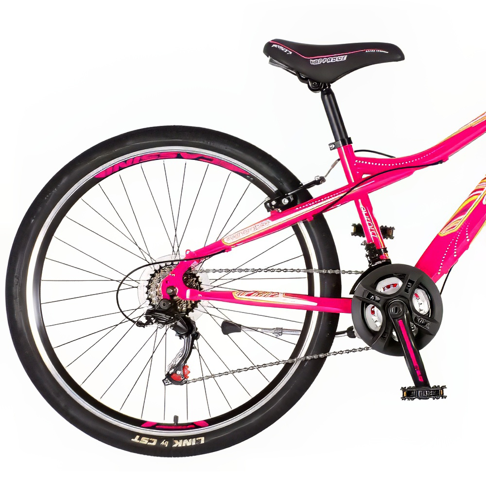 Bicikl Visitor Aurora 26" roze multikolor