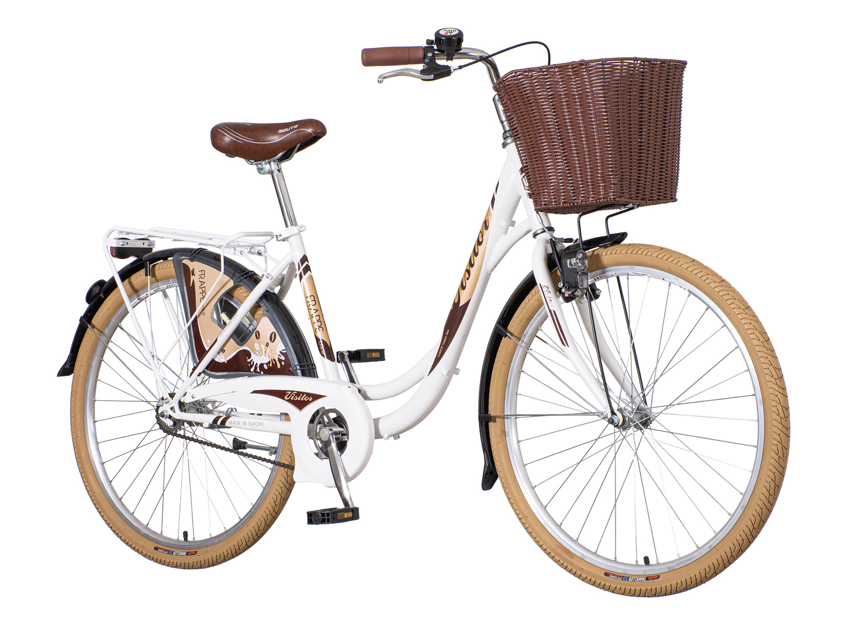 Fashion bicikla visitor belo krem-fas2612f