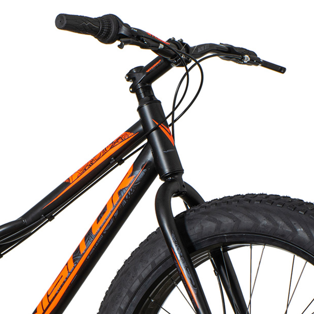 Fat bike bicikla visitor crno narandžasta-fat262d2