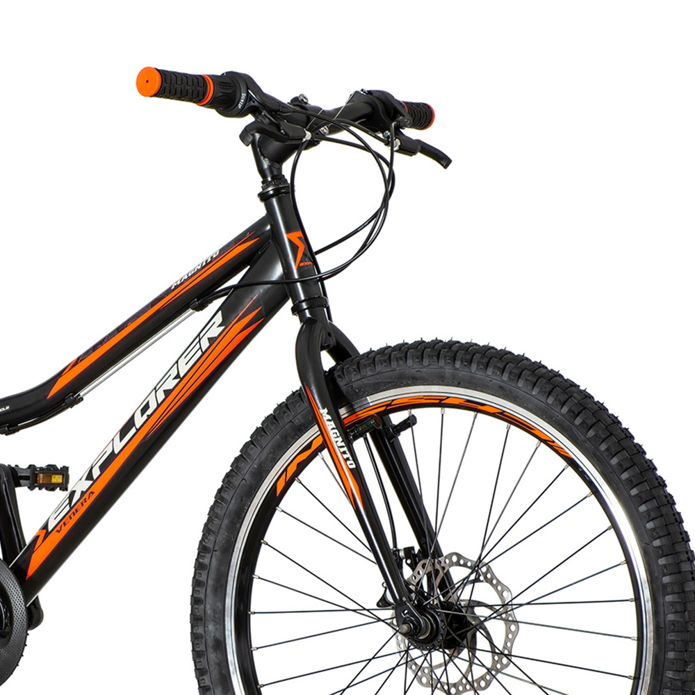 Bicikl Explorer Magnito 24" crno narandžasti