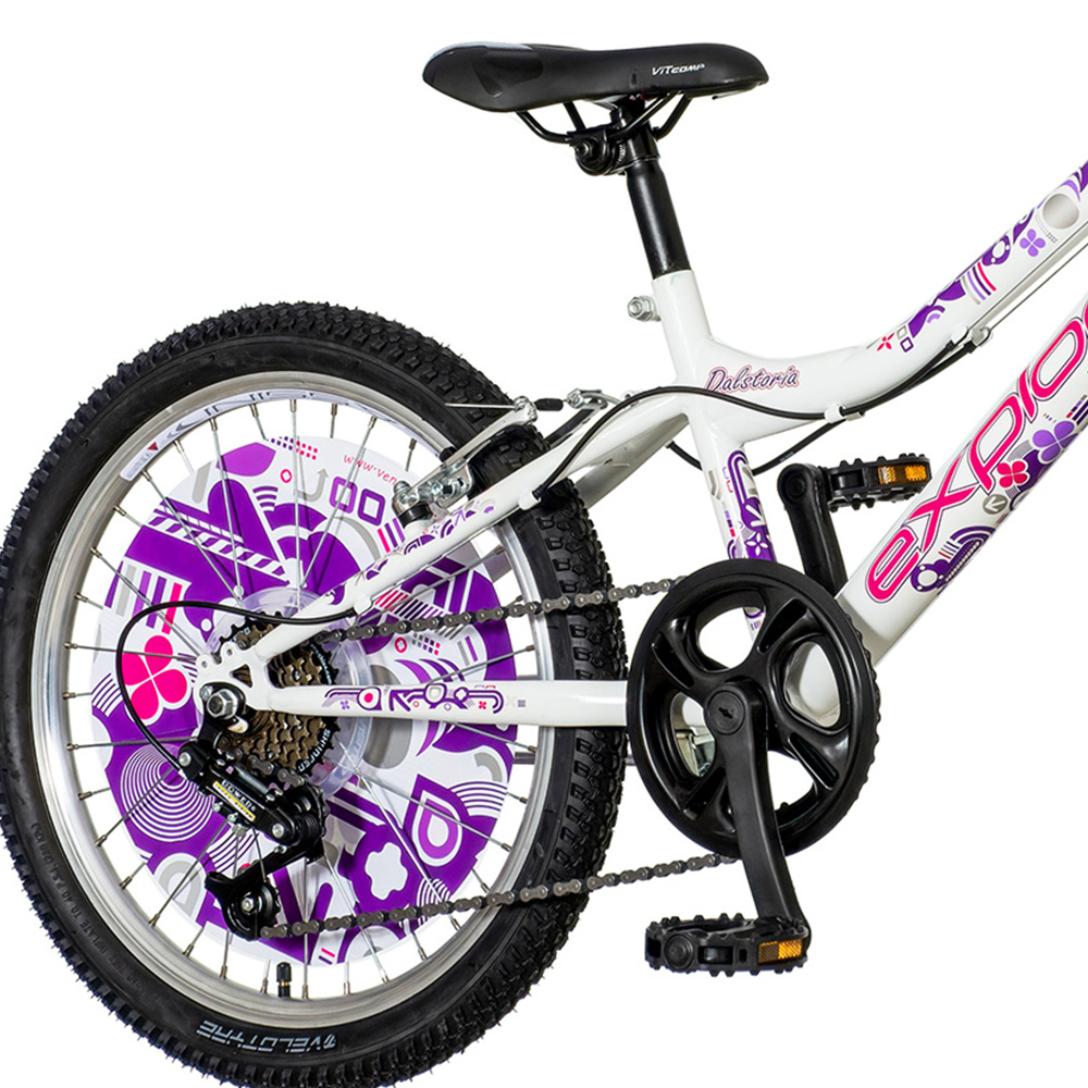 Bicikl Explorer Rhino 20"  belo ljubičasti