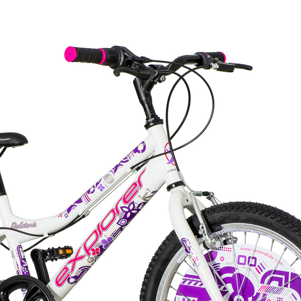 Bicikl Explorer Rhino 20"  belo ljubičasti