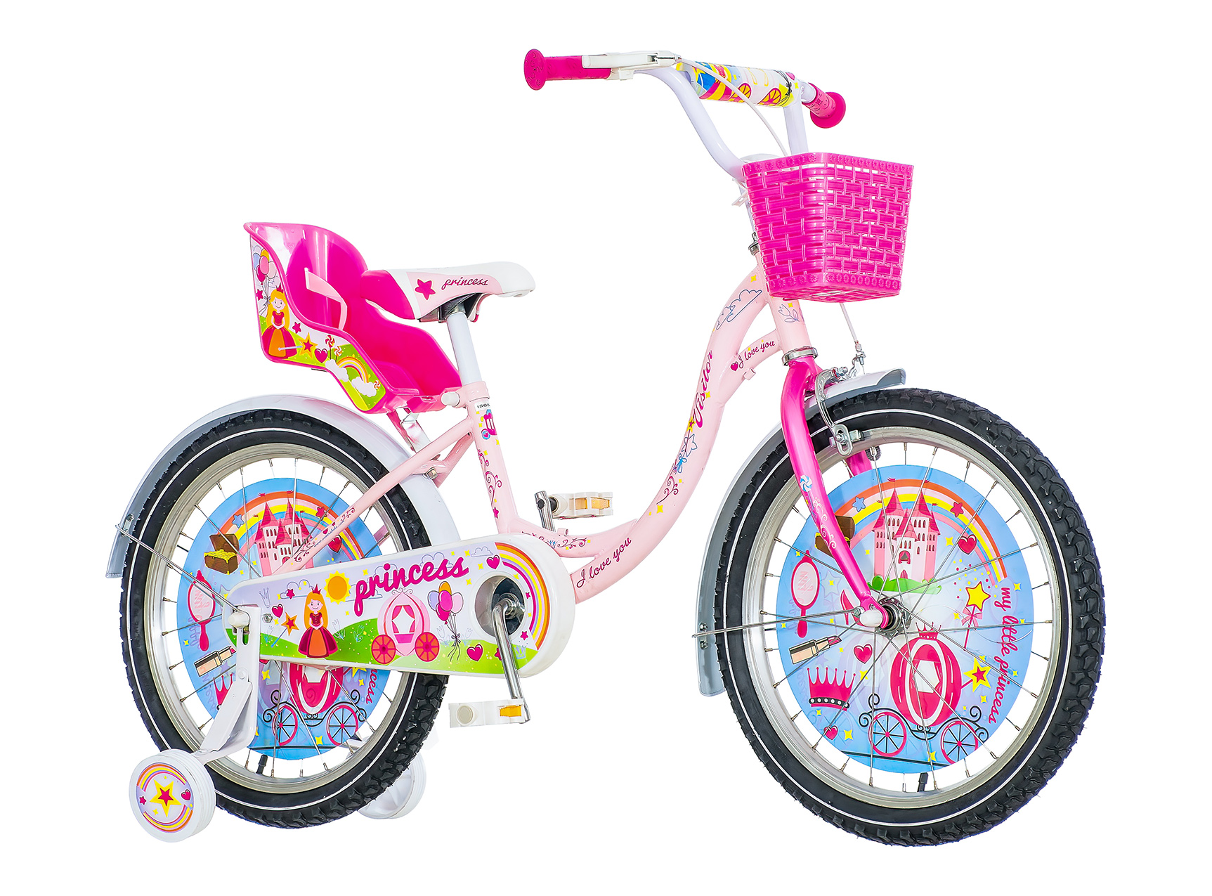 Kids bicikla visitor roza-pri200