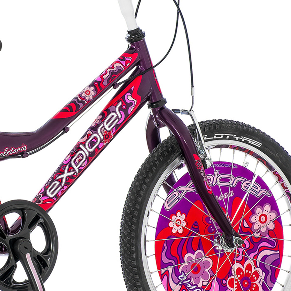 Bicikl Explorer Rhino Dalstoria 20" ljubičasto crveni