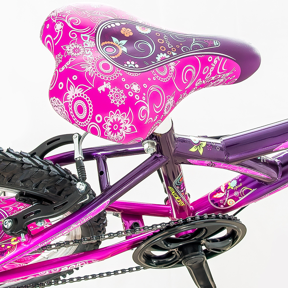 Ljubičasto roza daisy ženska dečija bicikla -spy205