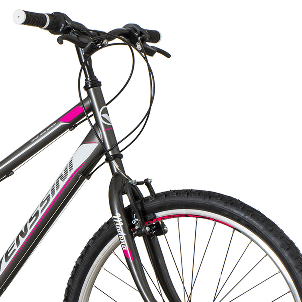 Modena venssini bicikla sivo roza-mod264
