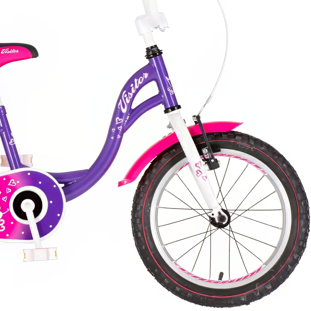 Bicikl Visitor Princess 16" ljubičasti
