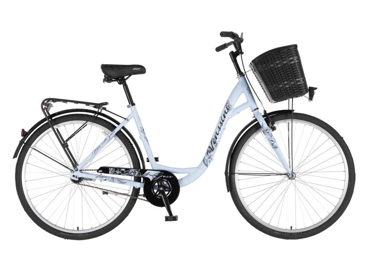 BICIKL FASHION VENSSINI GRACE 28" ALU 19" V-BRAKE  KONTRA 155-178CM (S/M) PLAVI