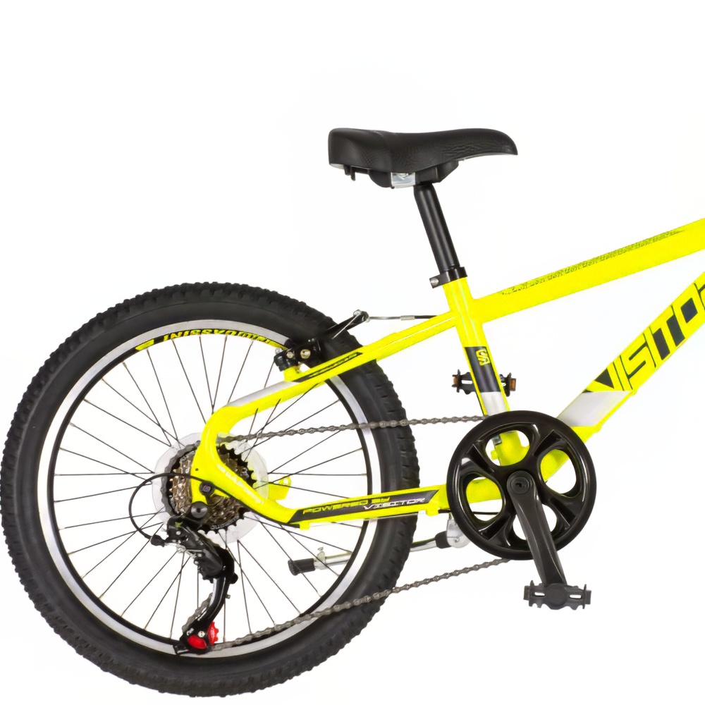 Bicikl Visitor Radiance 20" neon žuto crni