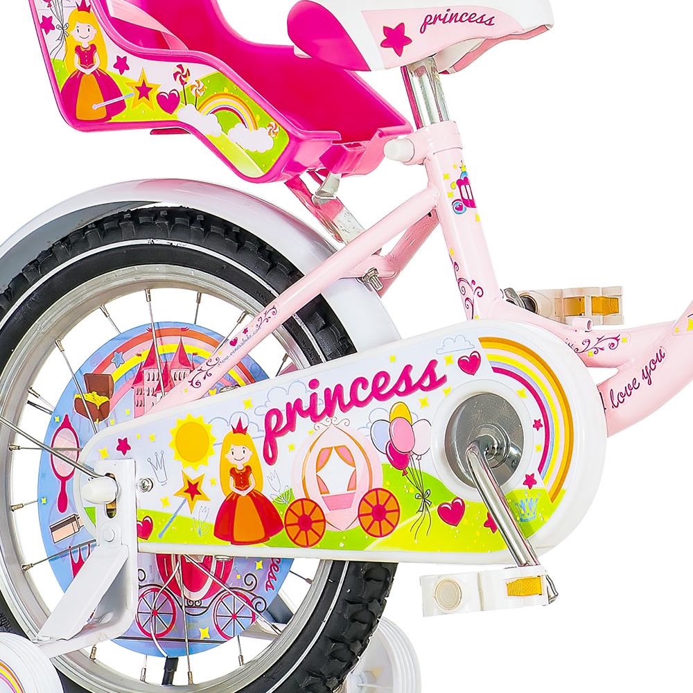 Princess visitor bicikla roza-pri160