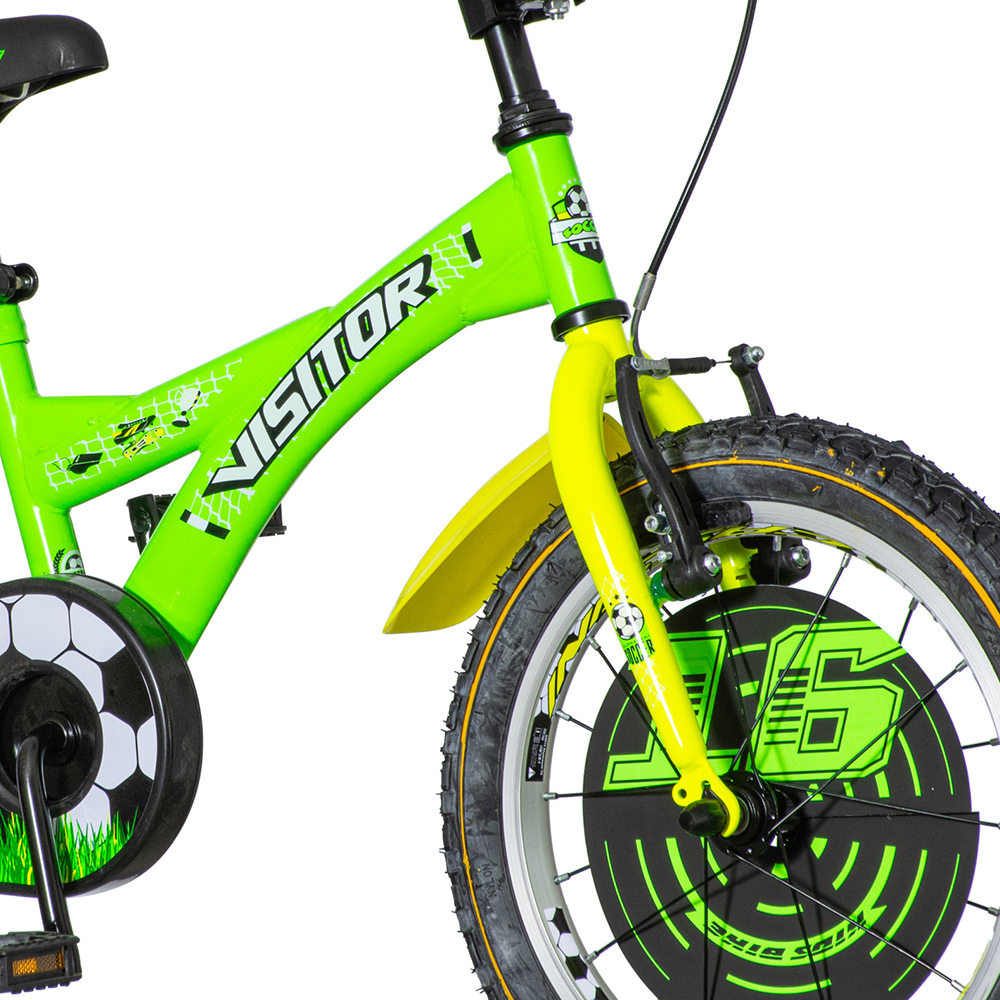 Bicikl Visitor Soccer 16" zeleno crni