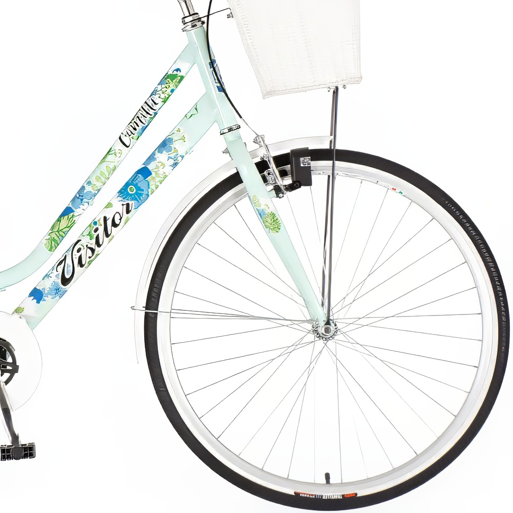 Visitor camille fashion bicikla tirkiz plava-fas289f