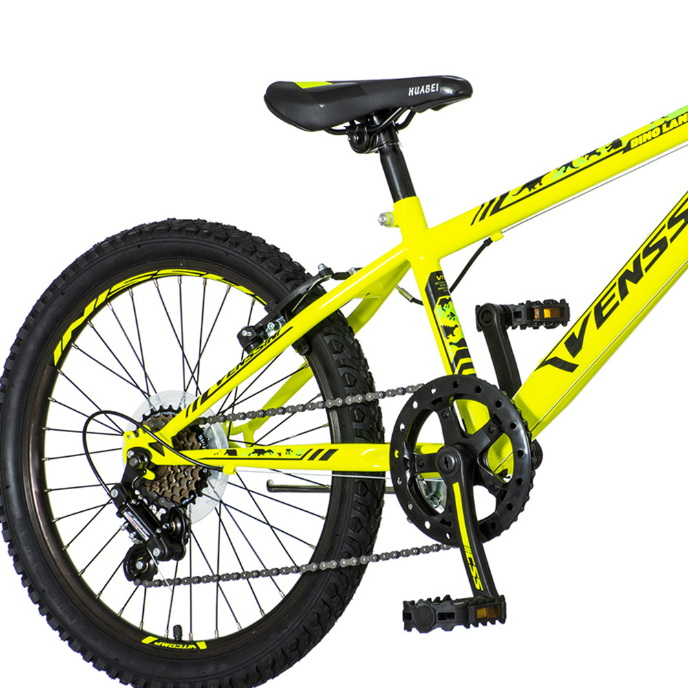 Venssini parma bicikla neon žuta -pam202