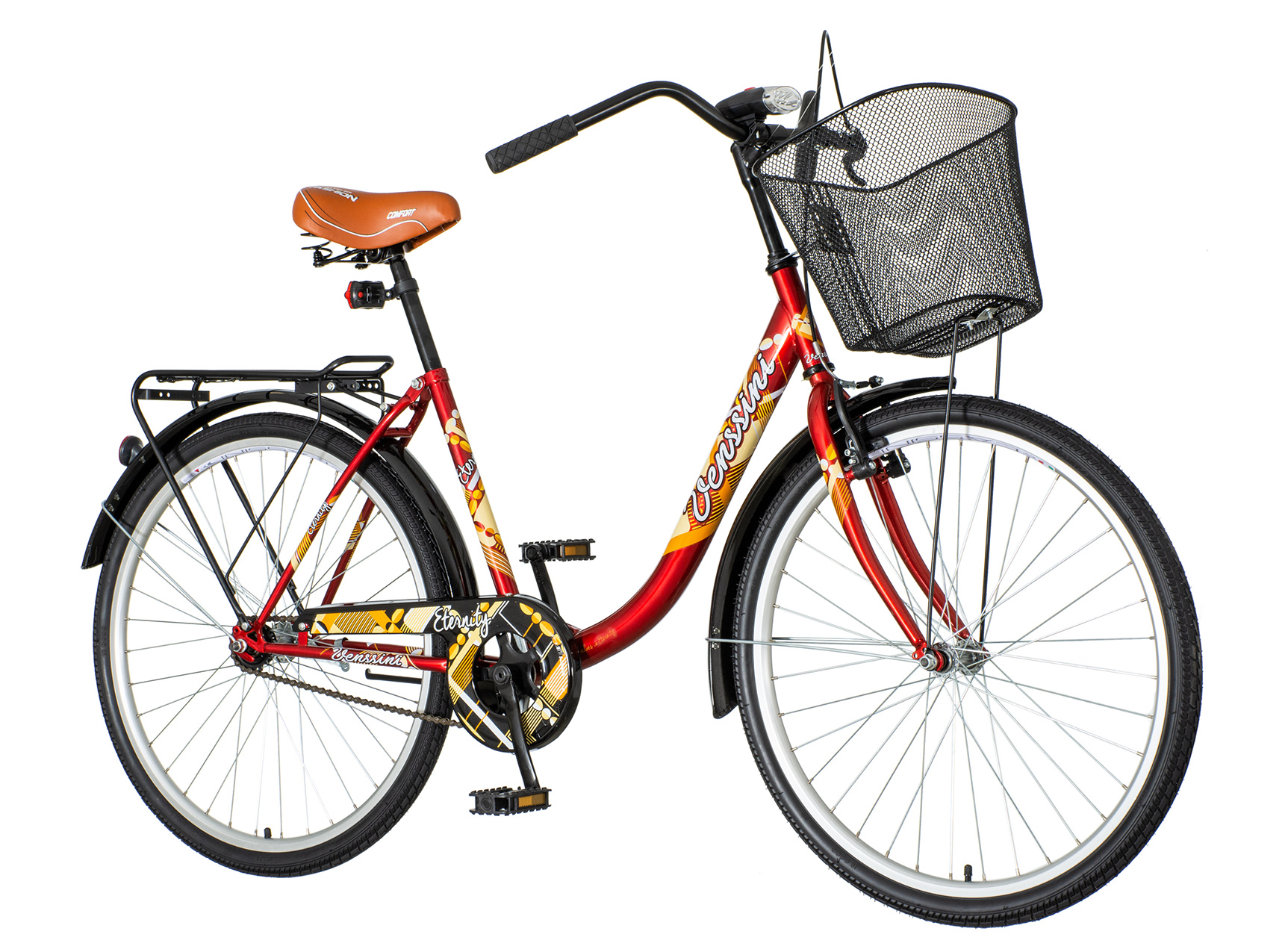 Venssini venecia bicikla crveno žuta-venc267
