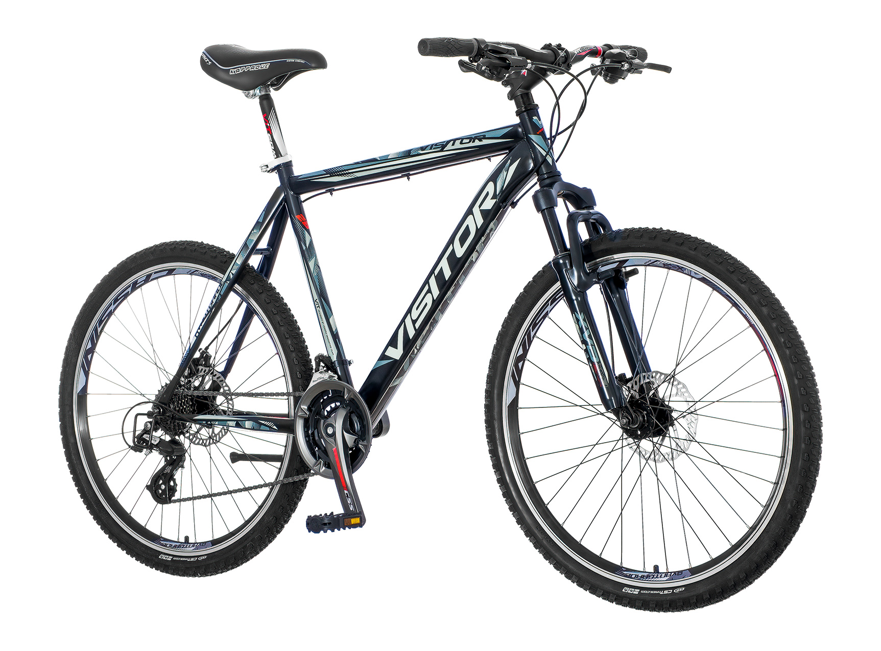 Bicikl Visitor Avangard 26" crno sivi