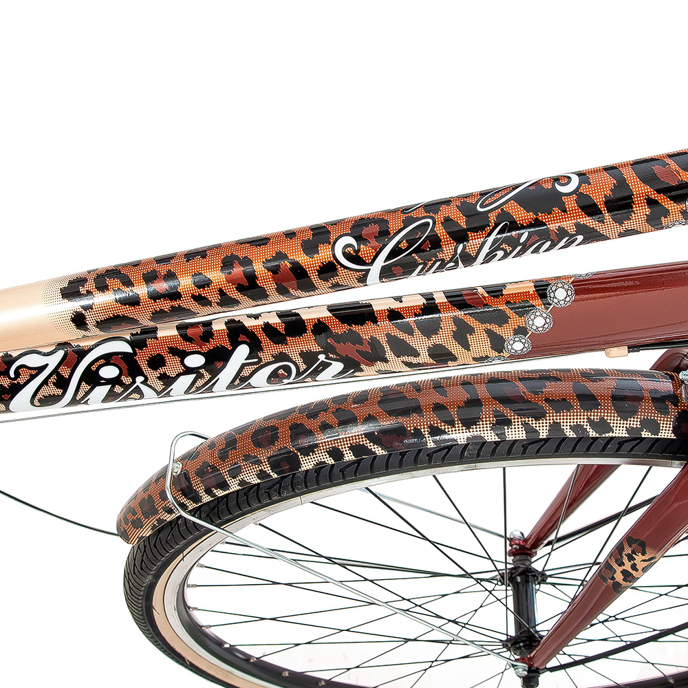 Visitor cushion bicikla braon leopard-fas2814s6