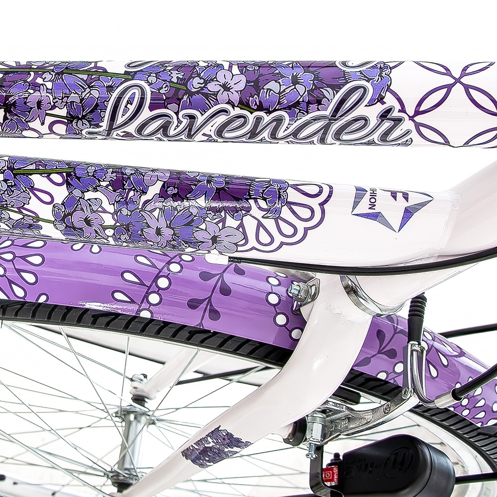 Visitor lavender fashion bicikla belo ljubičasta-fas2810s6
