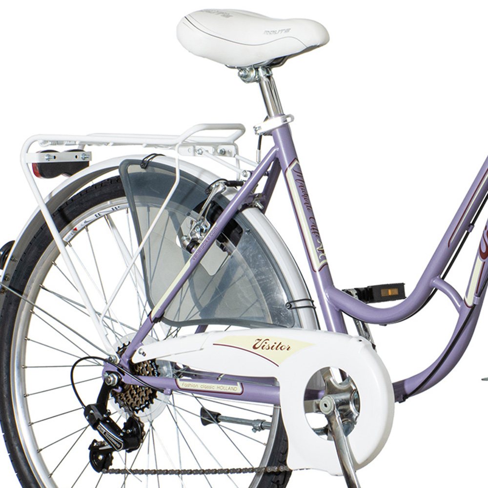 Bicikl Visitor Fashion Machiato 26x1.3/8"  ljubičasto beli