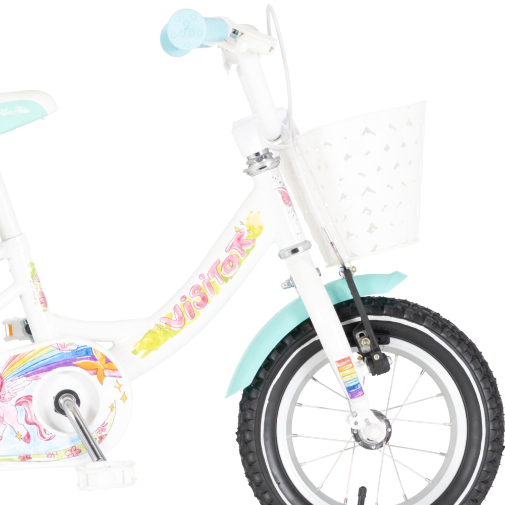 Bicikl Visitor Lola  12" belo tirkiz