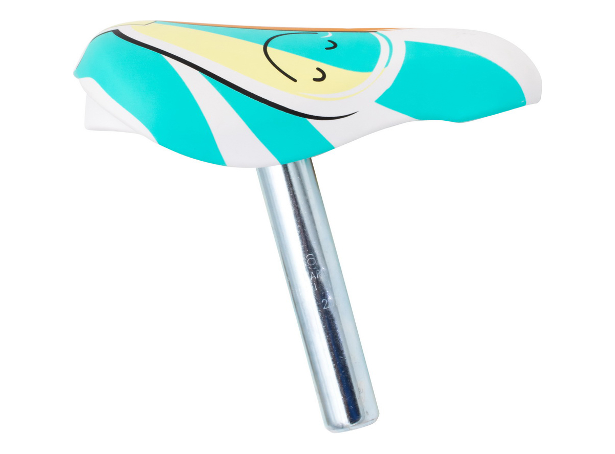 Dečije sedište za bicikl 12 Monte Grappa tirkiz belo Ice cream