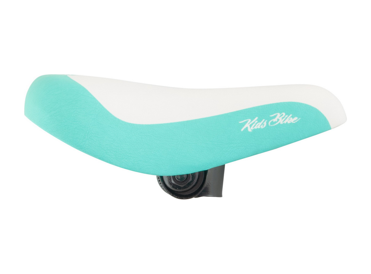 Dečije sedište za bicikl 12 tirkiz belo