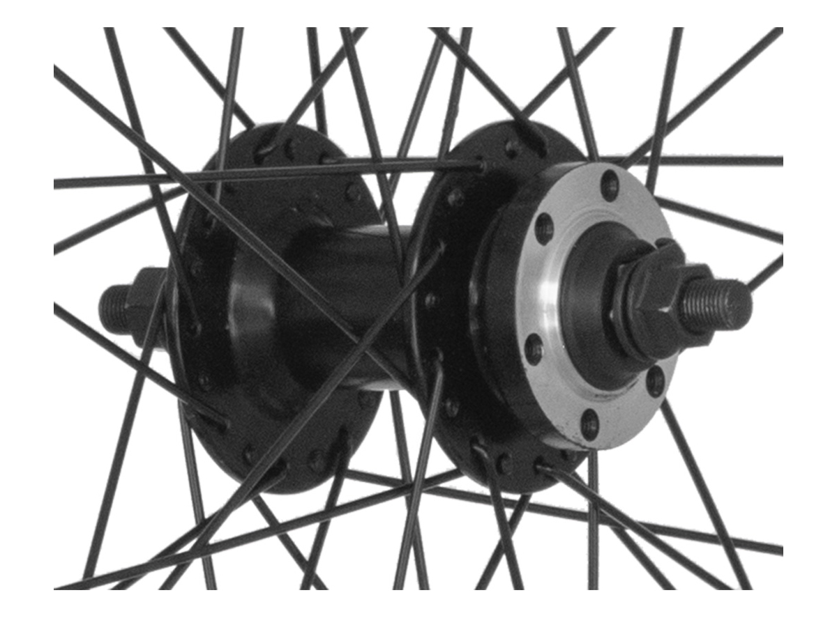 Prednji tocak. 26x1.75 dupli crni alu glava joytech disk