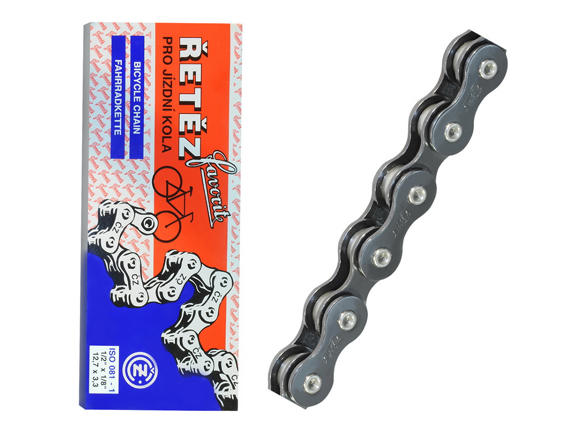 Lanac češki običan 1/2x1/8” 116l velosteel