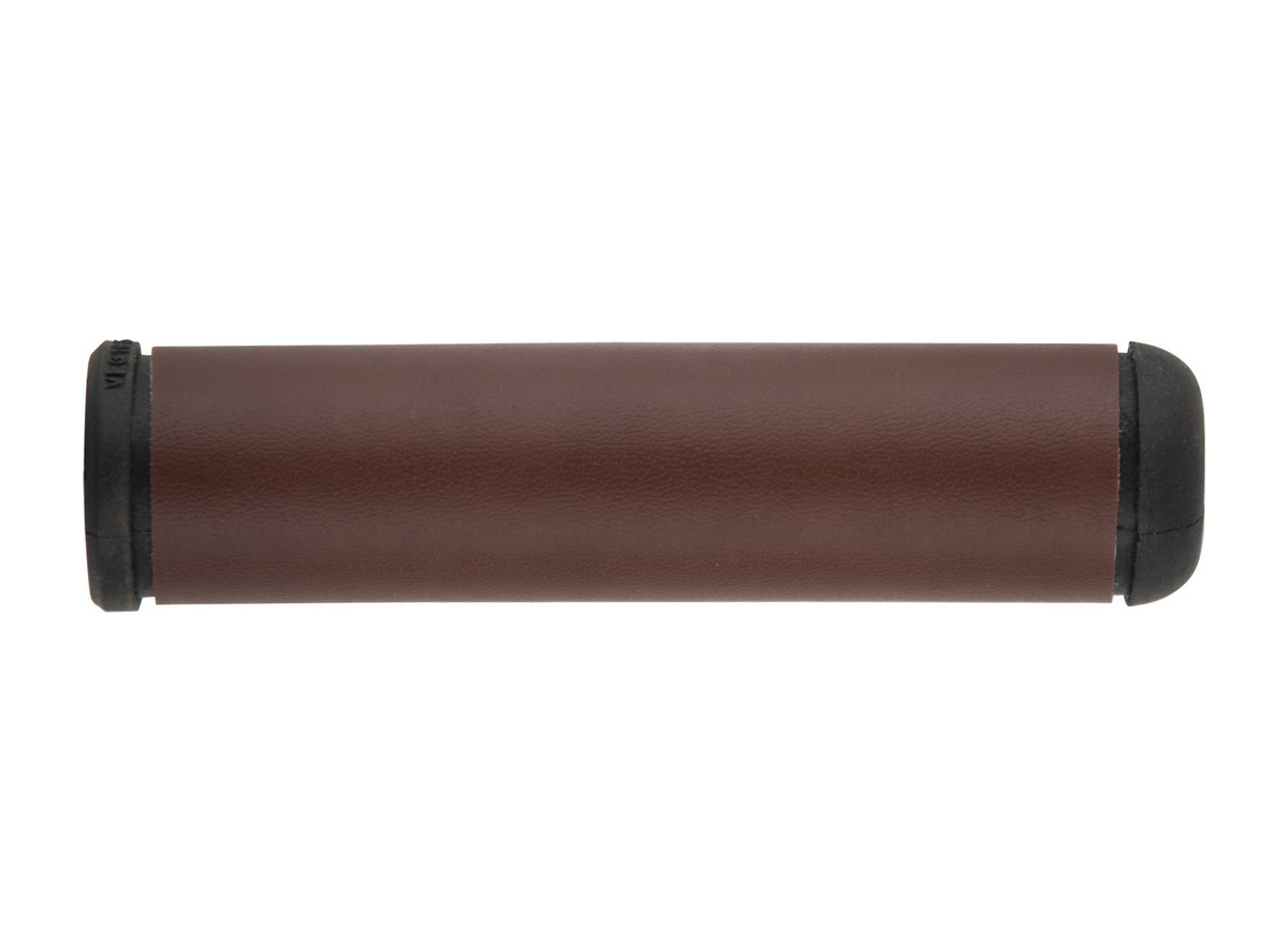 Ručke volana cowhide šivene eko koža braon 125mm