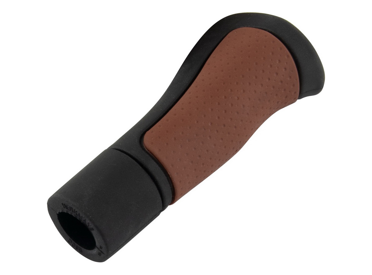 Ručke volana herrmans trekking ergo 120mm duža crno braon