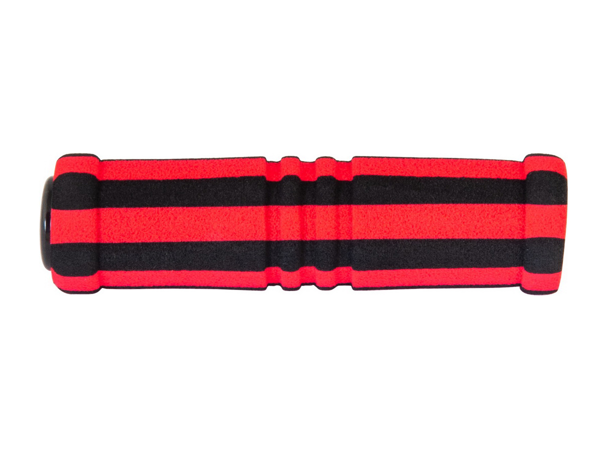 Sunđer ručke prugaste crveno-crne 125mm