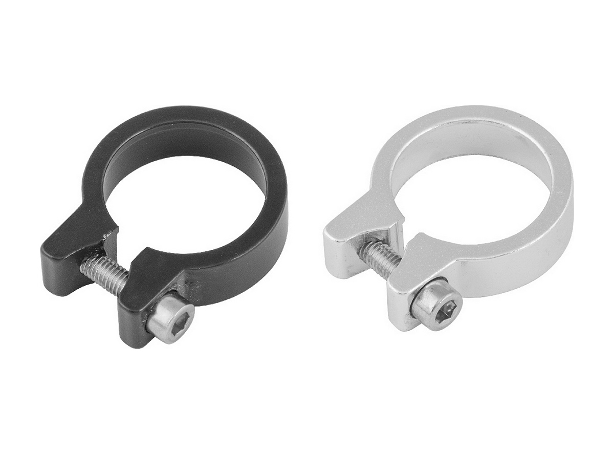 Šelna sedalne cevi alu crna 34.9mm