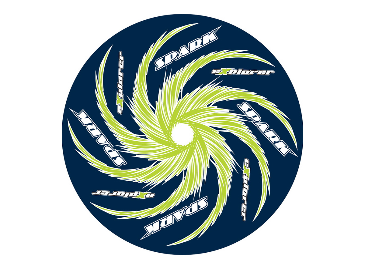 FRIZBI Ukras za točkove spark za 24”