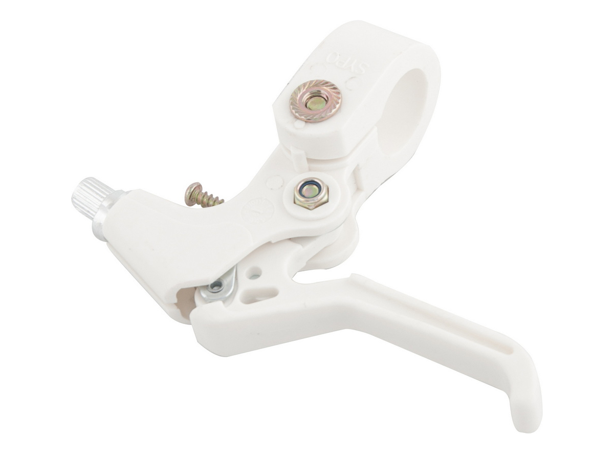 Ručica kočnice samo desna pvc bela low za dečije bicikle