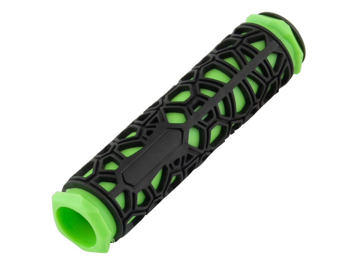 Ručke volana spider crno zelene 130mm