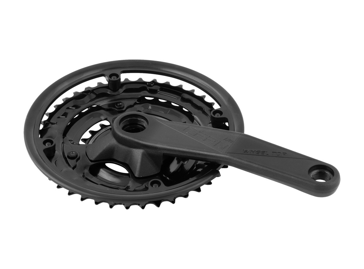 SREDNJI POGON MTB CRNI 42/34/24 T WHEELTOP