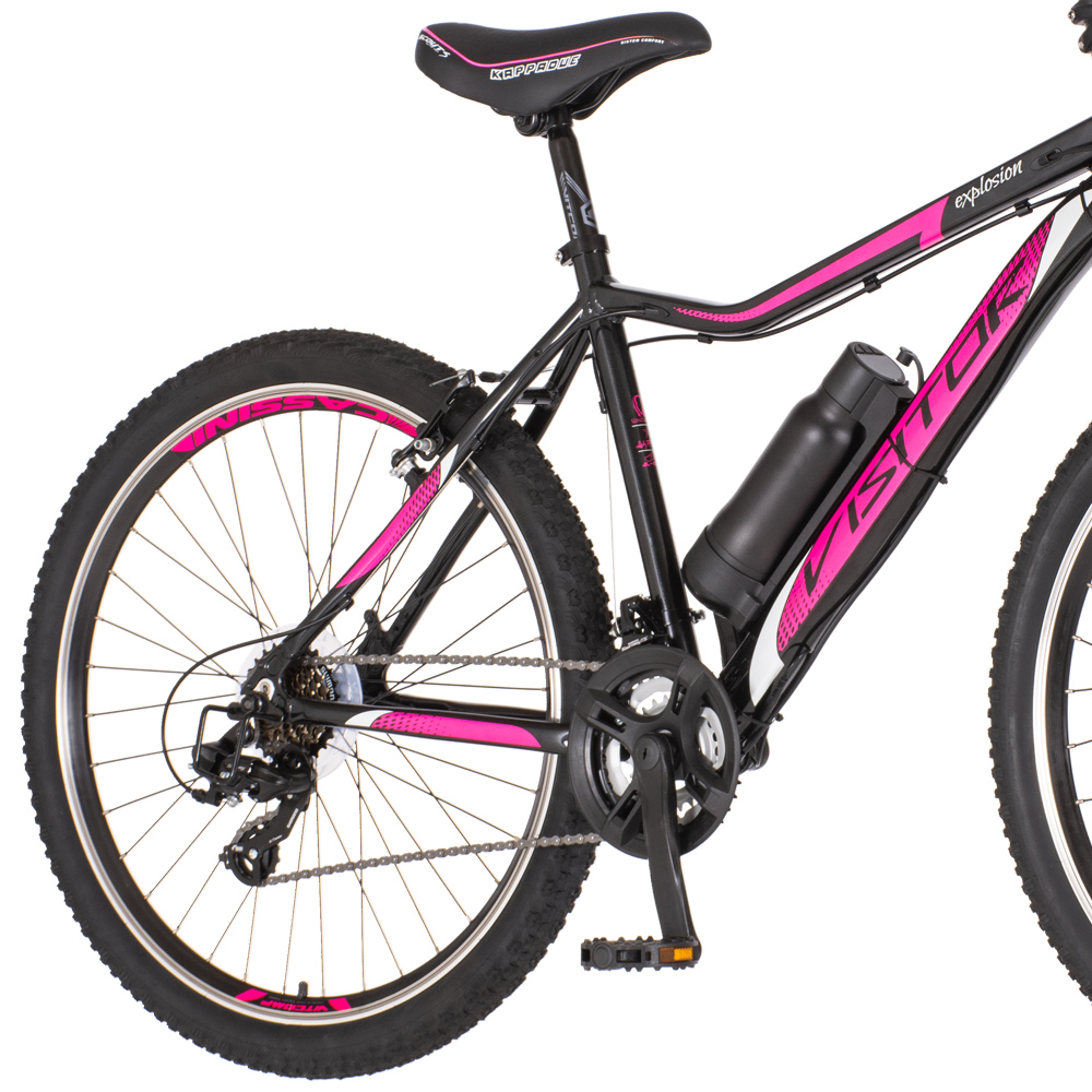 E-bicikl Visitor Explosion crno roza