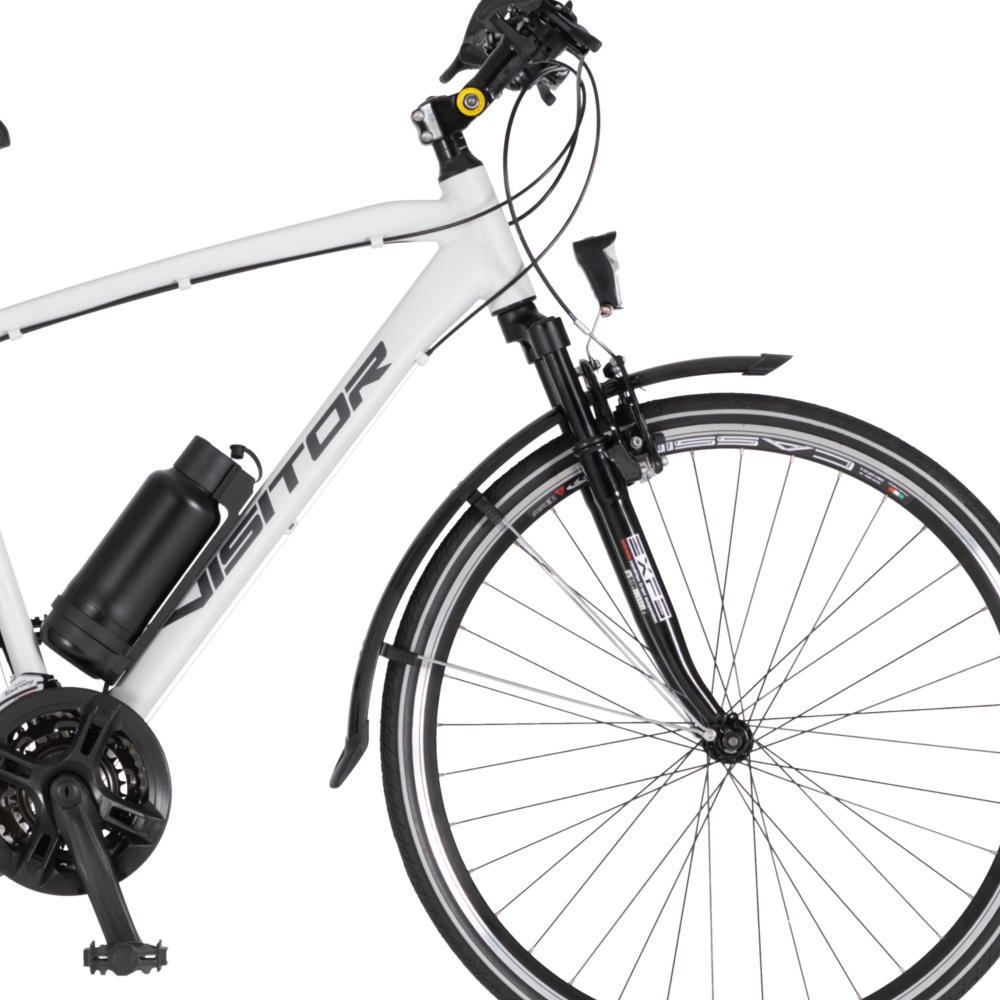 E-bicikl Visitor Terra man sive boje