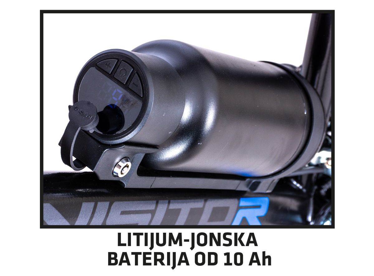 E-Bicikl Visitor Blade 27.5 Disk1 Crne Boje