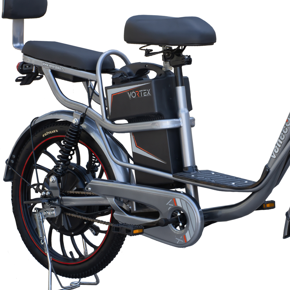 Elektricni bicikl Vortex sivi