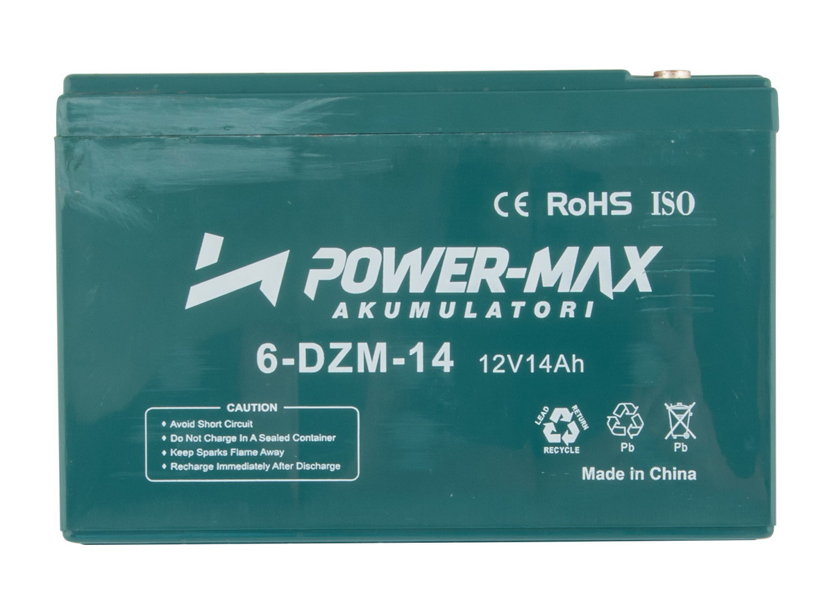 EB.BATERIJA POWER MAX 6-DZM-14 12V 14AH