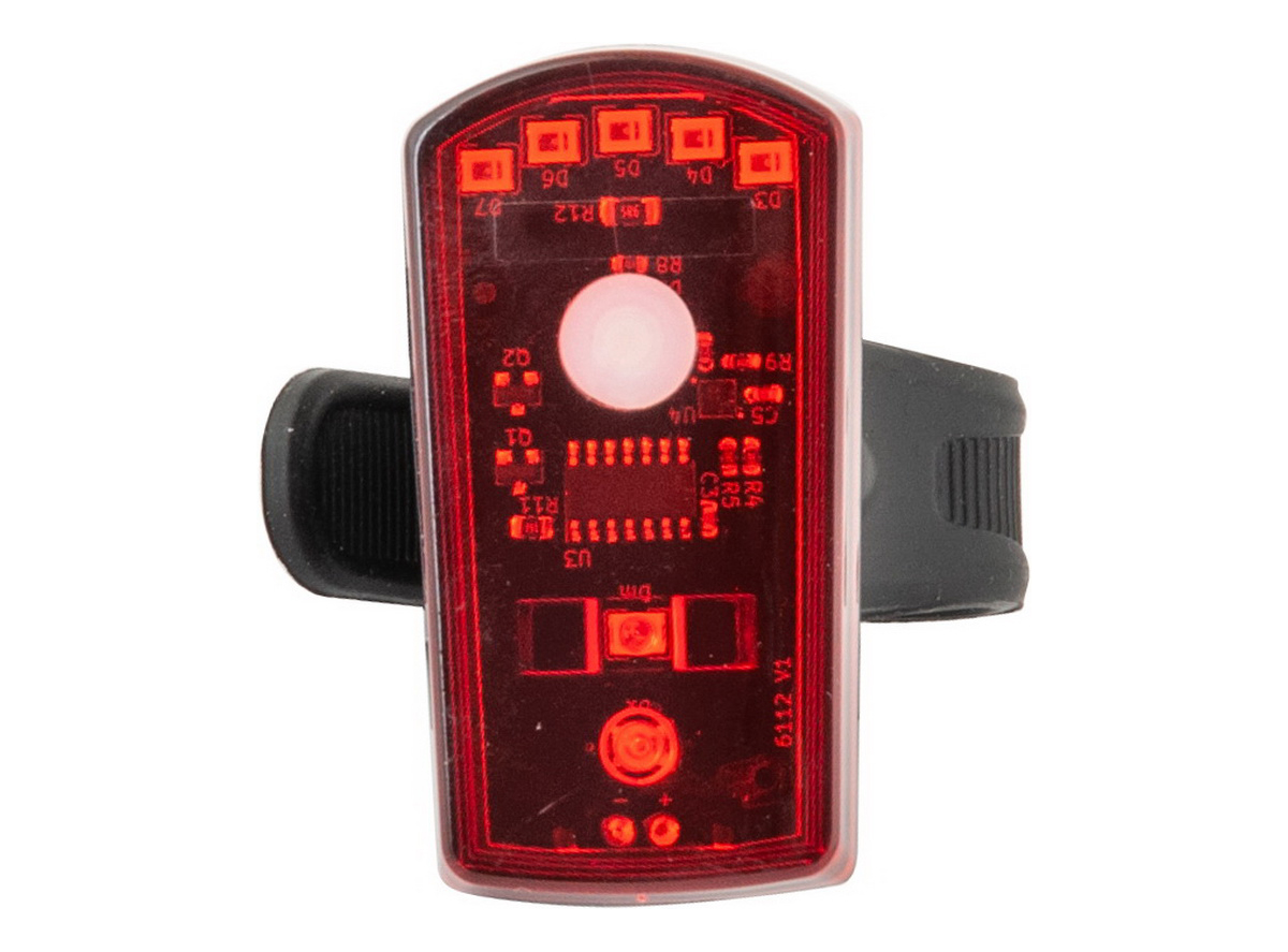 LAMPA ZADNJA 7 SUPER BRIGHT RED LED SA KOCNICOM AAAx2