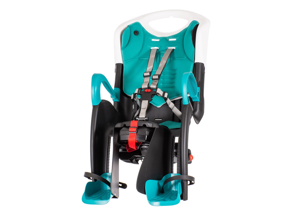 Sedlo dečije Bellelli na gepek tirkiz belo 22 kg