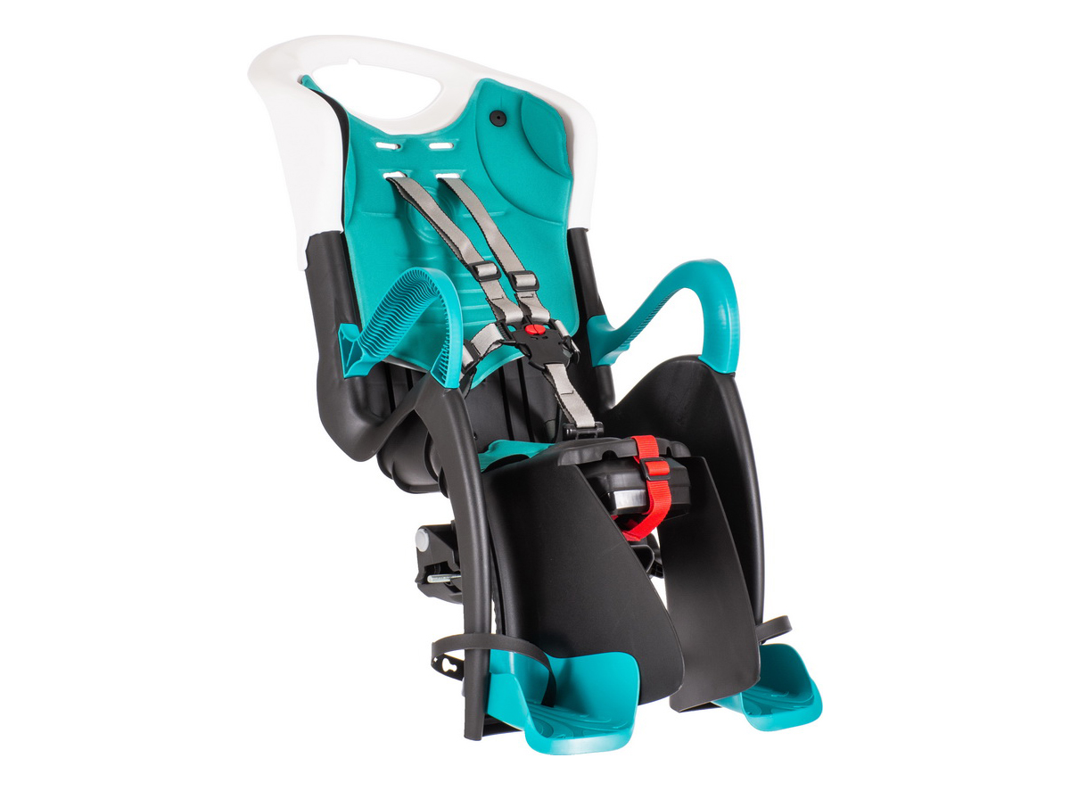 Sedlo dečije Bellelli na gepek tirkiz belo 22 kg