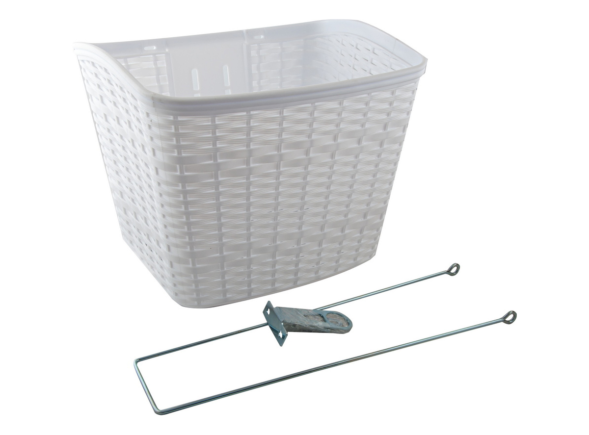 KORPA RATAN PLETENA PREDNJA BELA