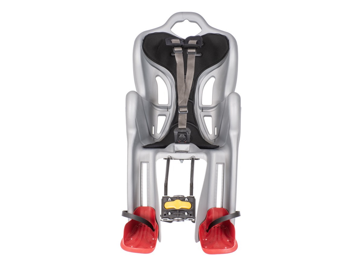 Bellelli Siège bébé pour vélo Mr Fox Relax B-Fix Anthracite/rouge - Porte-bébé Bellelli Siège bébé pour vélo Mr Fox Relax B-Fix Anthracite/rouge - Porte-bébé