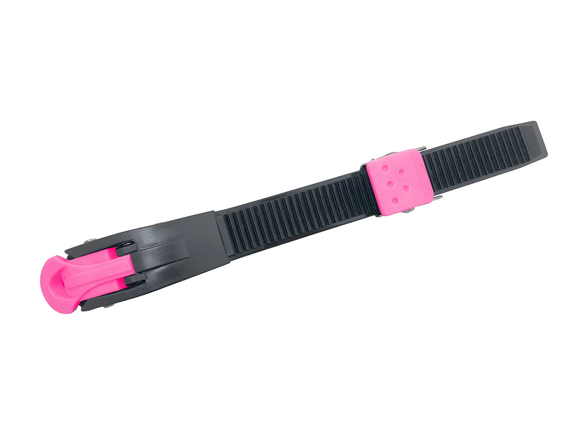 Kopče za rolere crno roza c pw-126b “XS-S”