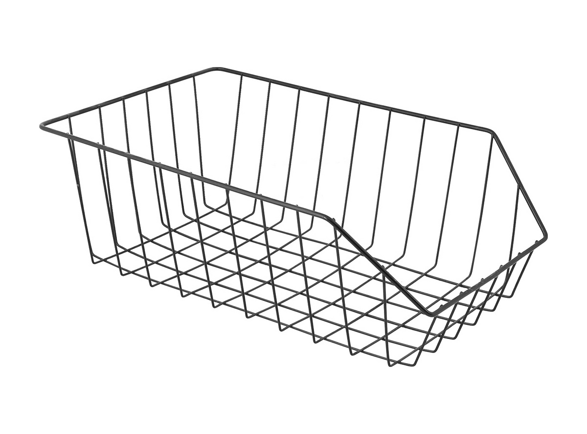 Korpa kockasta pozadi klasična bez ručke