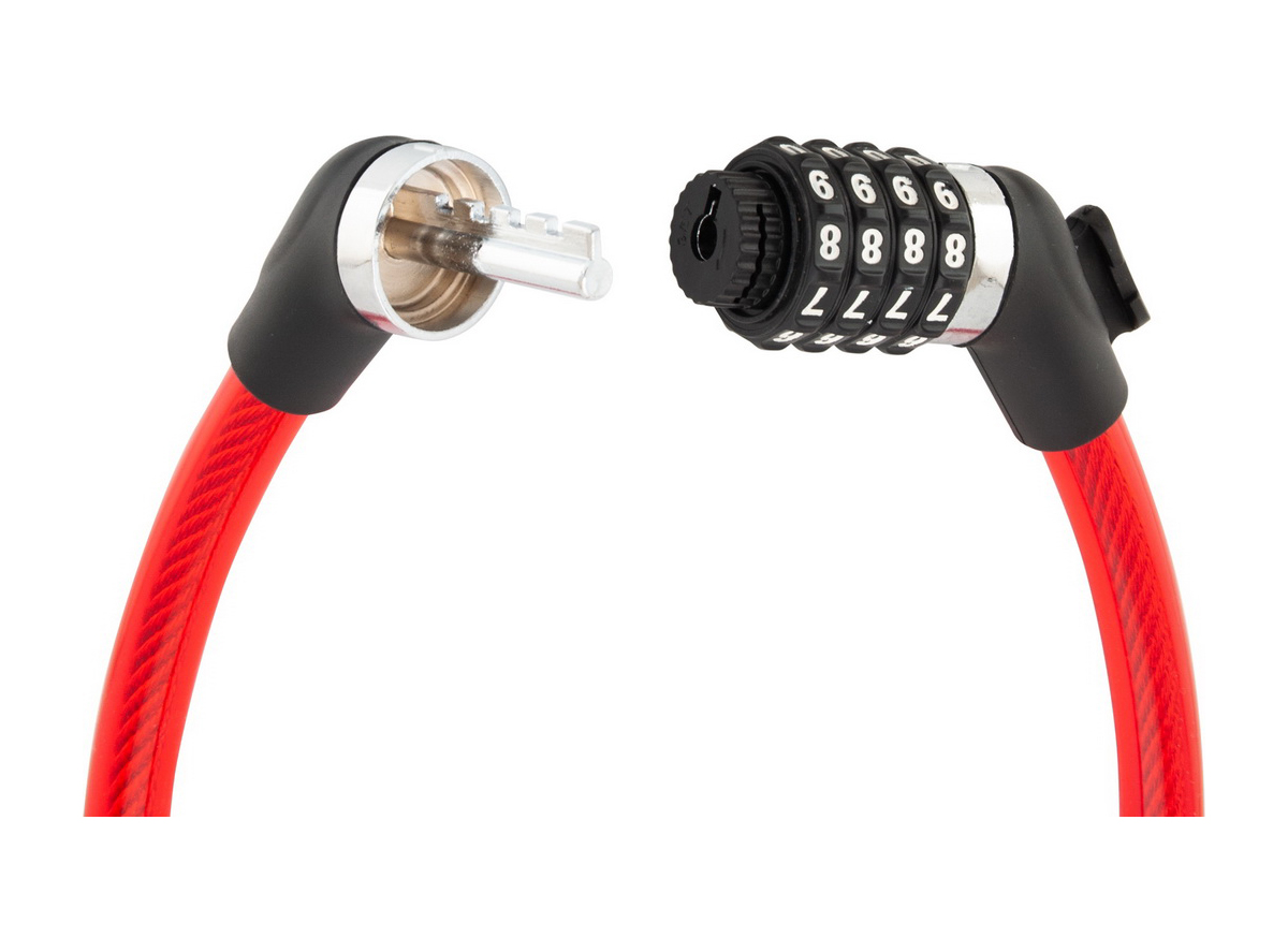 Brava spiralna na šifru4 broja 15 x 650mm crvena sa držačem